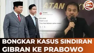 INFO A1 Tim Wapres ke UTS Dibongkar, Roy Suryo Ungkap Kasus Sindiran Gibran ke Prabowo