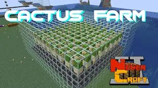NeverCraft SMP S2 E9(Building a Cactus Farm)