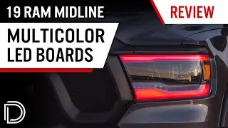 Multicolor Ram Headlights! | RGBW LED Boards for 2019-2024 Ram 1500 Midline