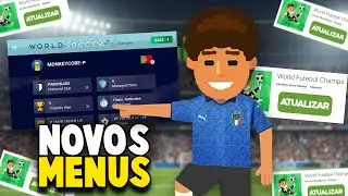 🚨UPDATE WITH NEW MENU IN WORLD SOCCER CHAMPS!!