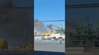 Valero refinery fire in Benicia California