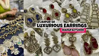 Latest Polki, Copper Doublet Stone, Nano AD, MOP Earrings Manufacturer| Wedding Jewellery Collection
