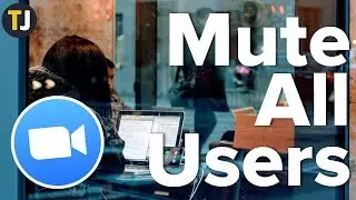 How to Mute EVERYONE in Zoom!