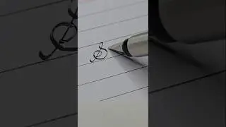 Shore in cursive writing....