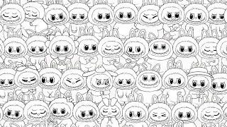 Brain Trap: Annoying Puzzle - Level 16 Find 16 differents labubus || Solution