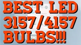 Best 3157 LED Bulbs! Philips 3157 Ultinon LED Bulb Amber