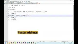 HTML Background Image Tag Hindi mein #olevel M2-R5 (Web designing & publishing)