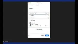 Hướng dẫn c&agrave;i đặt Polls/Quizzes tr&ecirc;n Zoom d&agrave;nh cho gi&aacute;o vi&ecirc;n