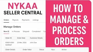 Day 14/120 How to Create Shipping & Invoice Labels on Nykaa Seller Central Process Explained