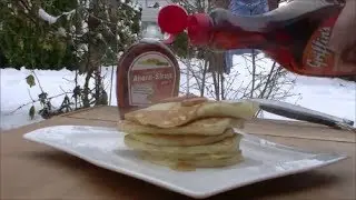 Buttermilch Pancakes vom Grill