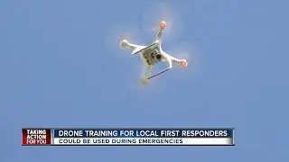 Drone training for local first responders