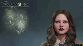 Gothic witch, first two hours of gameplay including character creation Hogwarts legacy.
