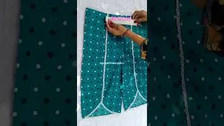 Tulip palazzo cutting and stitching #2025 #shorts #shortvideo #viral #trend #stylish #palazzo #tulip