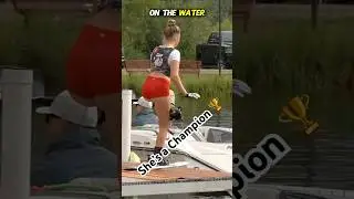 She's Incredible!!! 🔥😍🏆 Hannah Stopnicki | Women&rsquo;s Trick Champion #waterskiing #female #champion