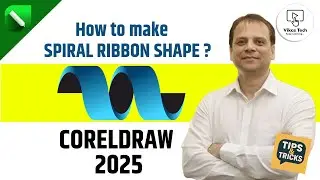 How to Create 3D Ribbon Design in CorelDRAW