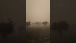 Sandstorm in Rajasthan #CHURU