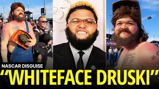Druski Goes Full Whiteface at NASCAR &ndash; Funny or Offensive?