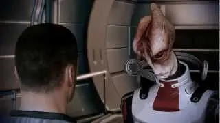 Mass Effect 2: Mordin's letting Shepard down easy