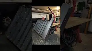 Container skid repairs #weld #welder #welding #repair #stickwelding #weldingmachine #fabrication