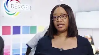 Послушайте выступление Бунми Балогун, бренд-менеджера компании Berger Paints Nigeria PLC.