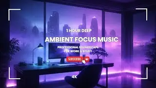 1 HOUR DEEP AMBIENT FOCUS MUSIC - PROFESSIONAL SOUNDSCAPE FOR WORK & STUDY