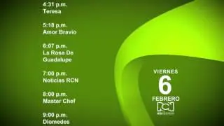 Programaci&oacute;n RCN Televisi&oacute;n Colombia 6/2/15