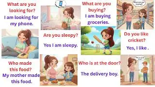 Daily Use English Questions and Answers | Learn Spoken English Conversation |Daily English Sentences