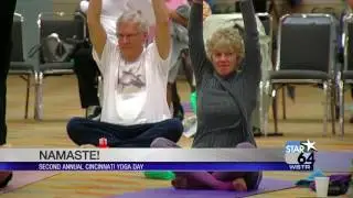 Yogis celebrate Annual Cincinnati Yoga Day