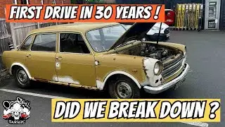 Morris 2200 Barn Find – First Drive After 30 Years Did We Break Down ?