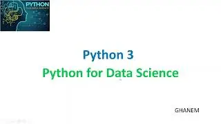 Python 3 - for Data Science (NumPy, Matplotlib)