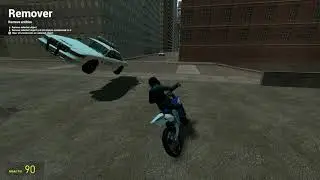 Police chase in Garry's Mod with Decent Vehicles Addon
