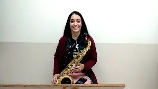 Tocata Hino 440 vers&atilde;o Sax Tenor. Vivian Novaes.