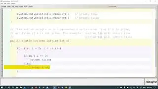 A More Efficient isPrime Method