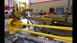 Atlas Copco Rod Handling System mounted on board by Vernia srl