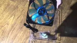 GELID Wing 120mm Blue LED case fan review