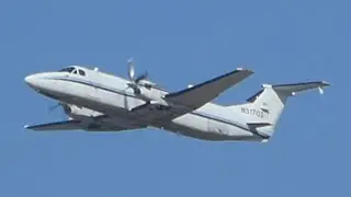 Ameriflight Beech 1900C [N31703] Takeoff from PDX