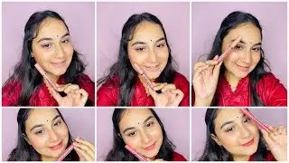 Handaiyan 6 pcs lipstick set-b swatches || lipstick swatches || SHADES OF JOTYLICIOUS