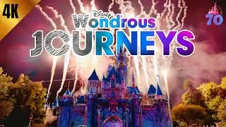 Wondrous Journeys Fireworks Show in 4K | Disneyland 70th Anniversary | May 2025