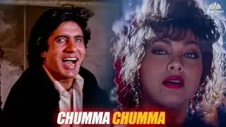 Jumma Chumma De De 🔥 | Hum | Amitabh Bachchan & Kimi Katkar | Classic 90s Party Song