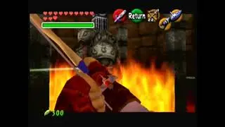 Zelda Ocarina of Time Master Quest: Gerudo's Training Ground