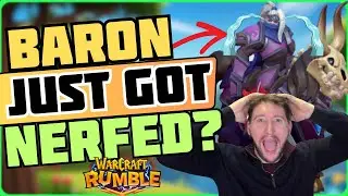 We got A BALANCE PATCH? - Baron NERFED! Blizzard NERFED! Warcraft Rumble Patch Notes Breakdown