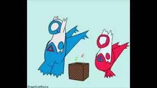 Latios and Latias vibing to I&rsquo;m blue 