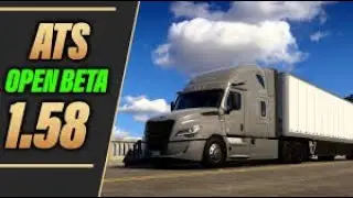 Live One  / ENG - PTBR /  American Truck Simulator   - 1.58   Beta -  Again on the roads  02.02.2026