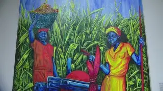 Mixed-media artist Jazz Holmes celebrates southern roots in Denver Botanic Gardens exhibition