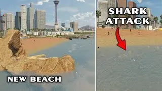 SHARK ATTACKED MY NEW BEACH | Cities Skylines Hindi