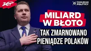 Miliard w błoto. Trudne życie Cenckiewicza w pałacu. Desperacka oferta 