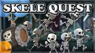How to Finish SKELETON QUEST in 1 Hour | Clash Royale 🍊