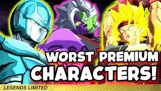 Worst Premium Characters In Dragon Ball Legends