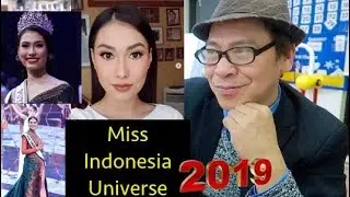 FIRST IMPRESSION. Frederika Cull Miss Universe Indonesia 2019.