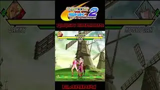 Quick Combos Cammy Capcom vs SNK 2 #cvs2 #capcomvssnk2 #cammy #cvs #capcomvssnk